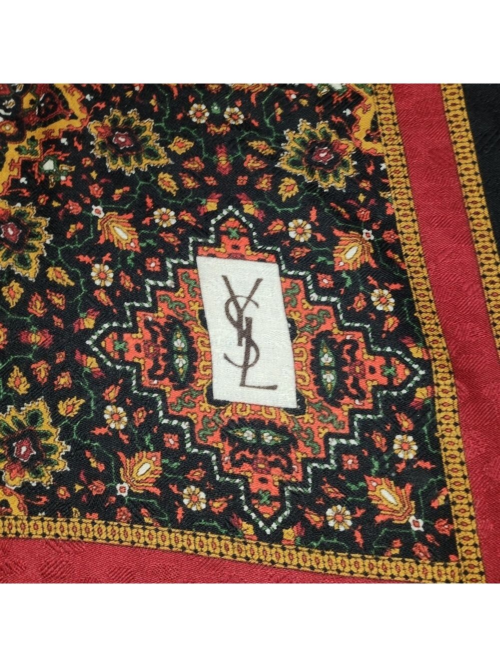 #3 Yves Saint Laurent scarf